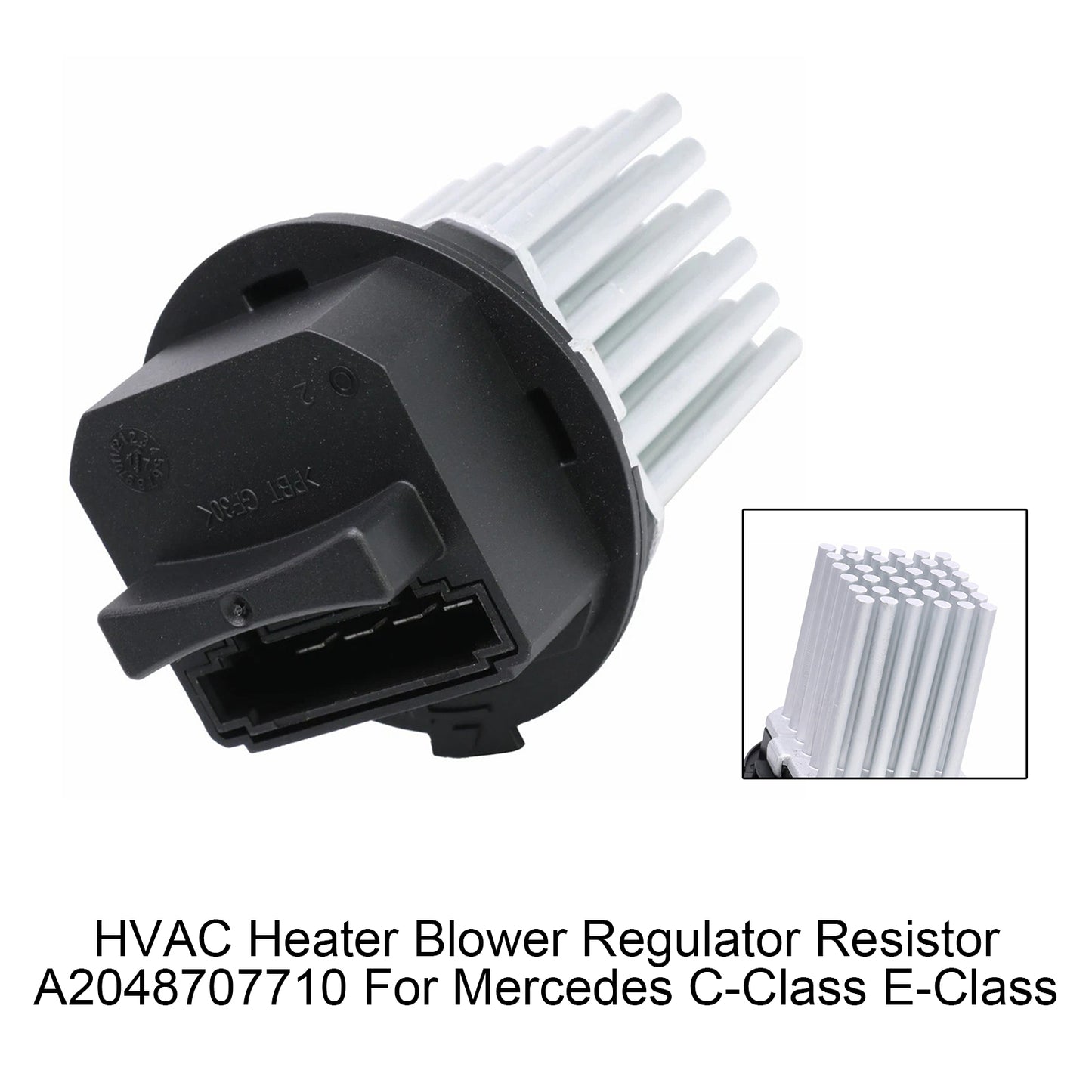 2007-2014 Mercedes C-Class Sedan W204 2048707710 HVAC Heater Blower Regulator Resistor