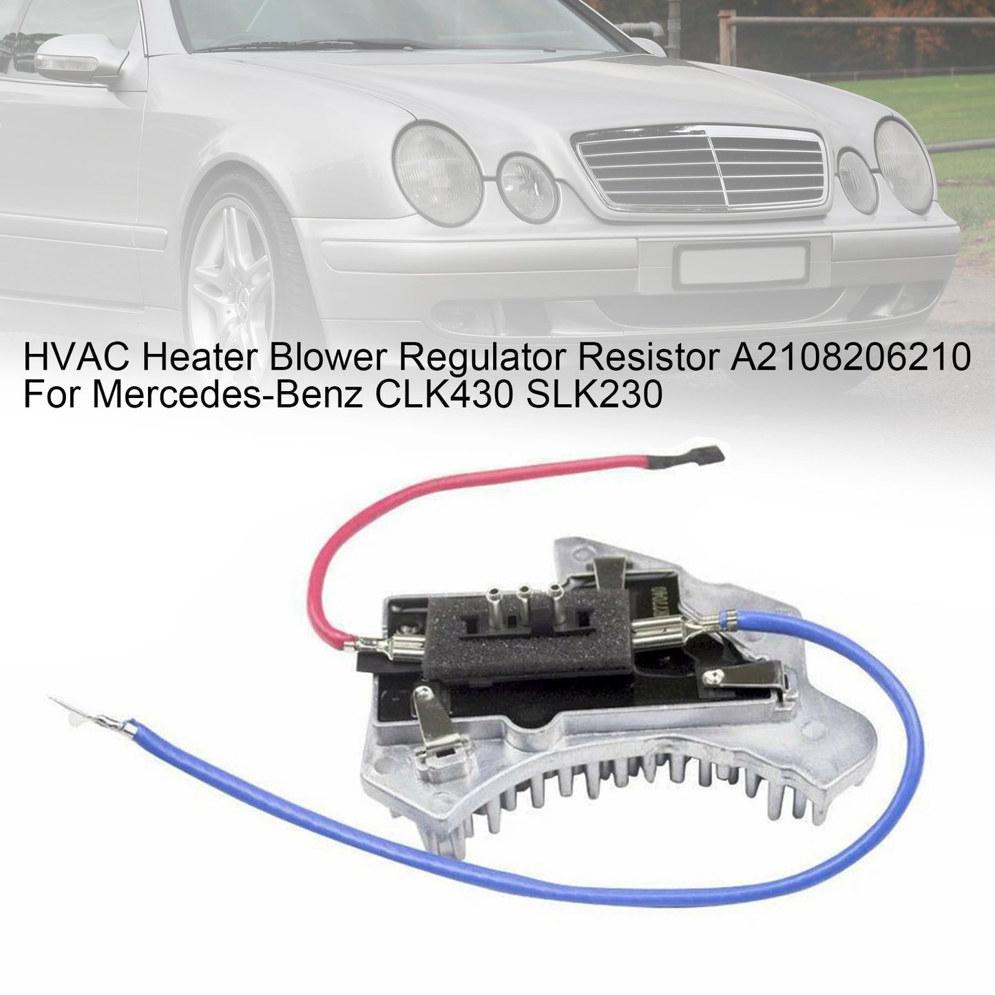 1997-2000 Mercedes-Benz C230 W202 W203 5096842AA HVAC Heater Blower Regulator Resistor