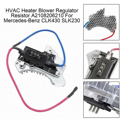 1997-2000 Mercedes-Benz C230 W202 W203 5096842AA HVAC Heater Blower Regulator Resistor