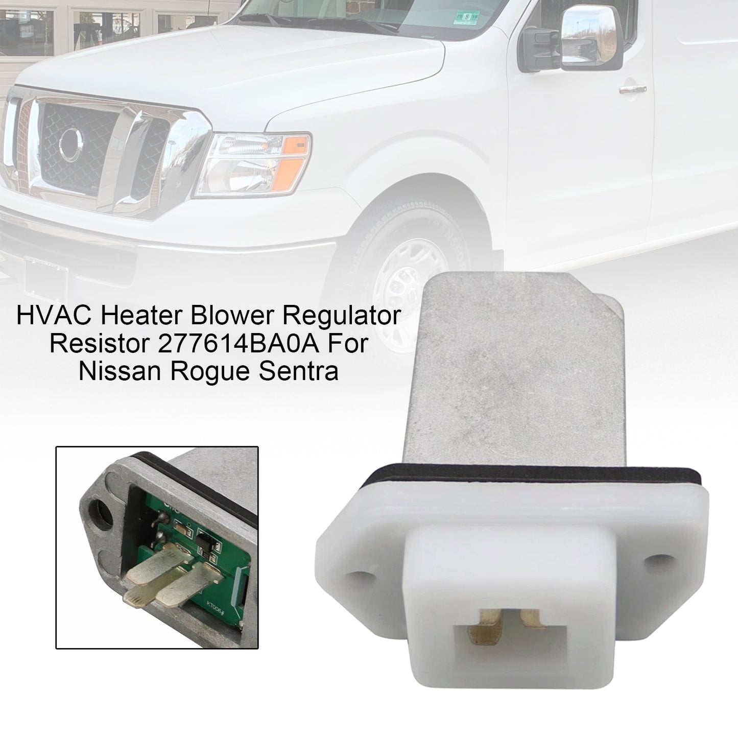 1996-2004 Nissan Pathfinder SE 27761-4BA0A HVAC Heater Blower Regulator Resistor