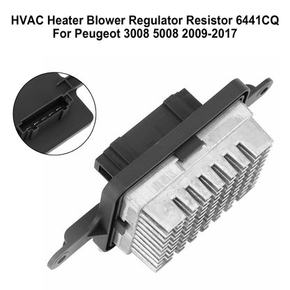 2009-2017 Peugeot 3008 5008 6441CQ HVAC Heater Blower Regulator Resistor