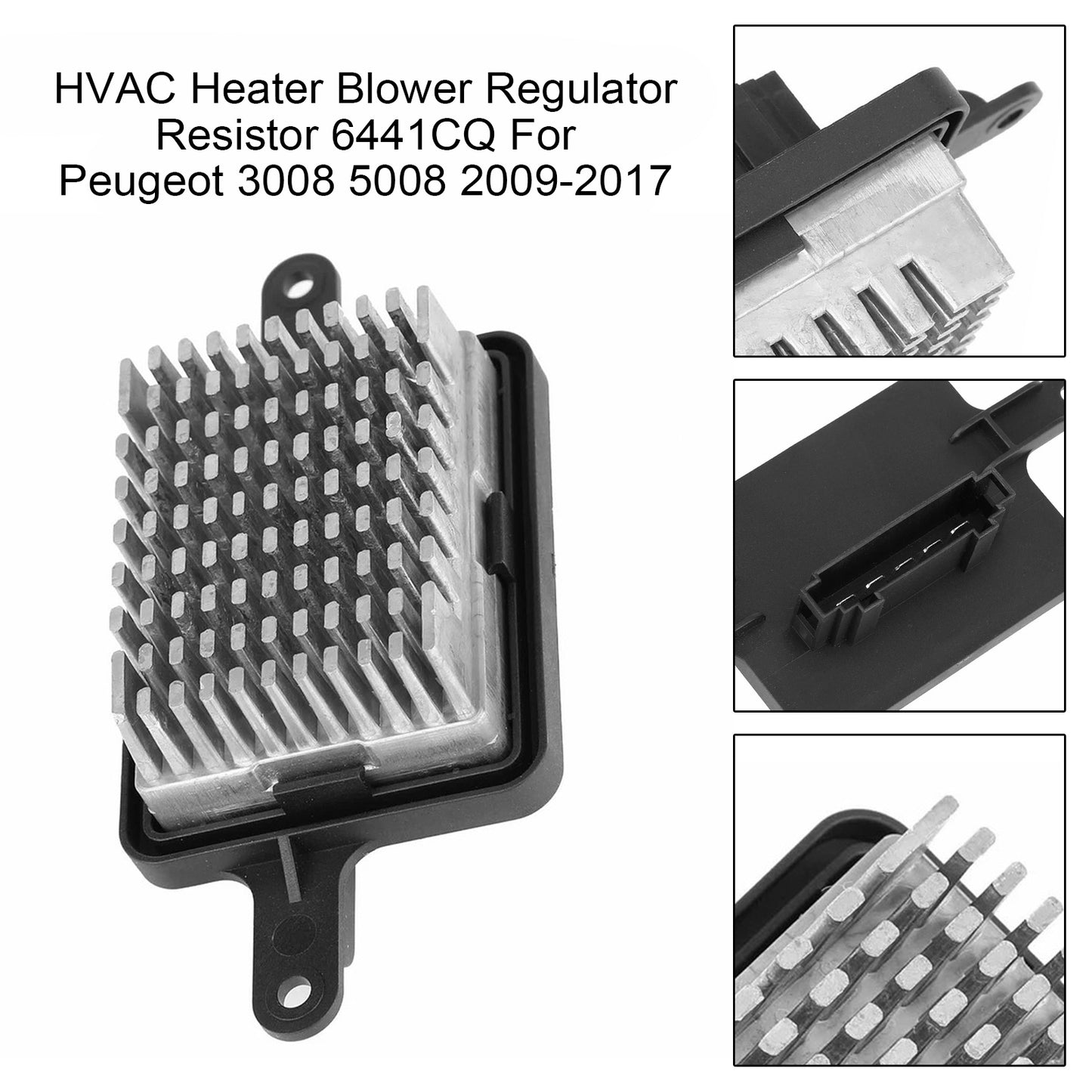 2009-2017 Peugeot 3008 5008 6441CQ HVAC Heater Blower Regulator Resistor