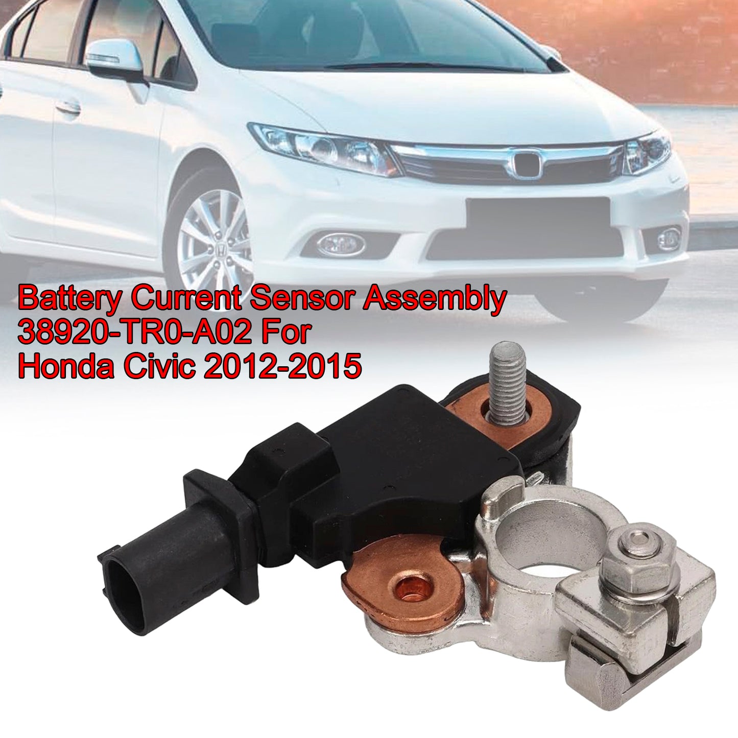 2013-2017 ACURA ILX 38920-TR0-A02 Battery Current Sensor Assembly