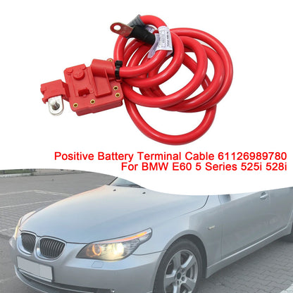 2006-2007 BMW 5 Series 525xi 61126989780 Positive Battery Terminal Cable
