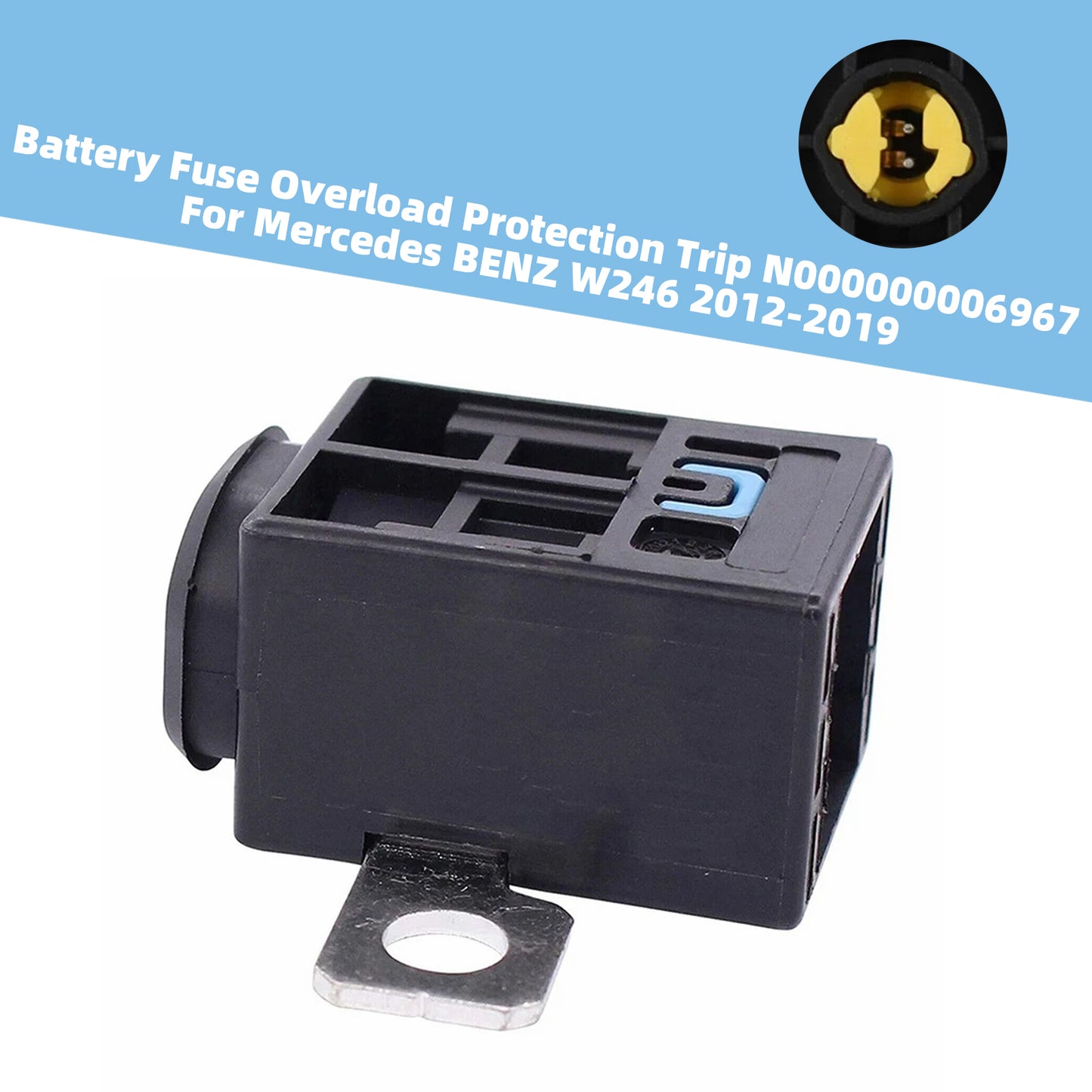 2009-2016 Mercedes-Benz E-Class C207 N000000006967 Battery Fuse Overload Protection Trip