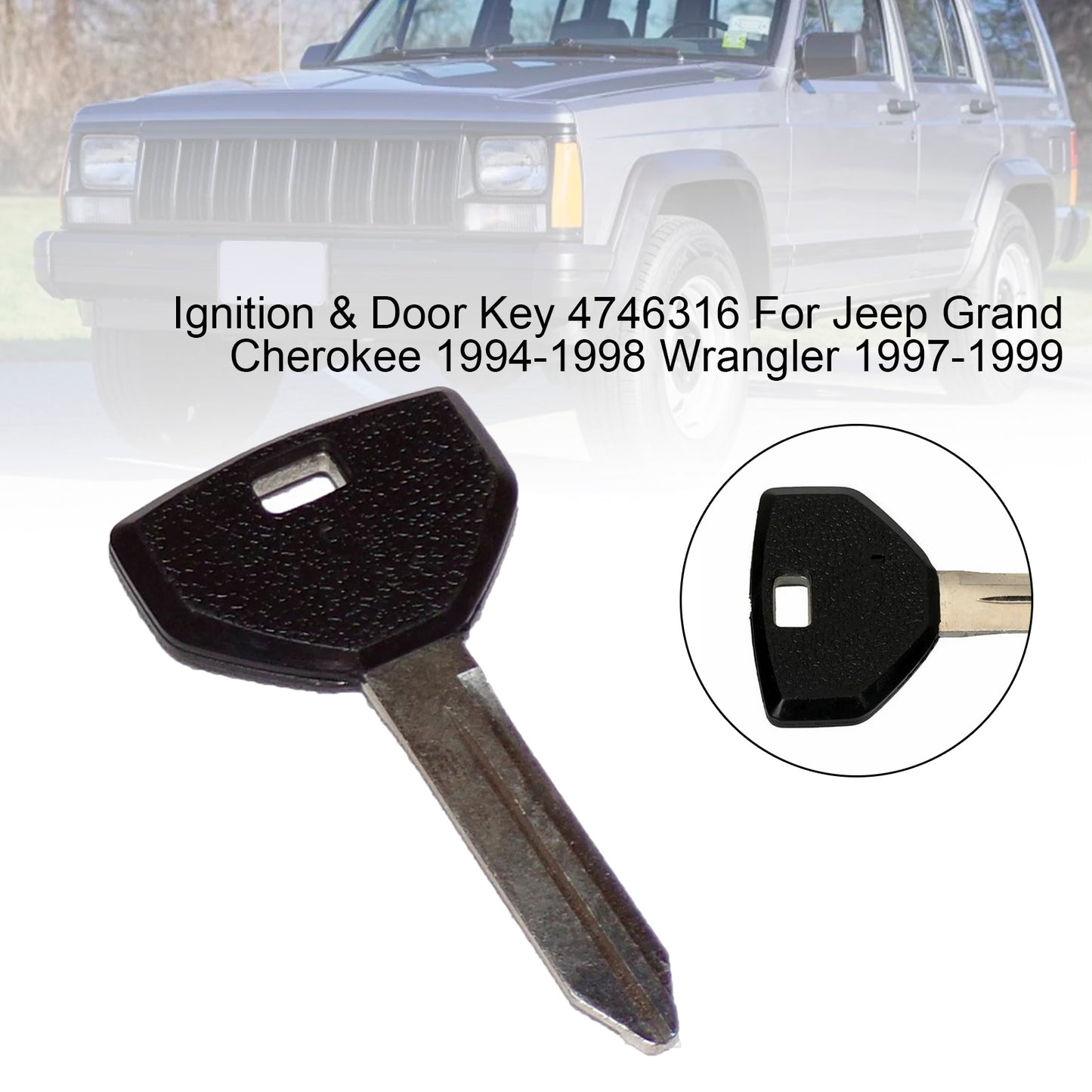 1994-1999 JEEP CHEROKEE 4746316 Ignition & Door Key