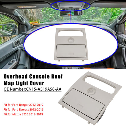 2012-2019 Mazda BT50 CN15-A519A58-AA Overhead Console Roof Map Light Cover