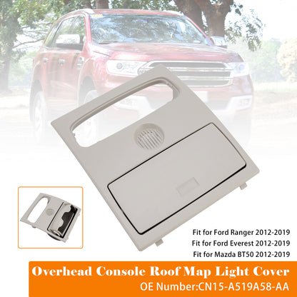 2012-2019 Mazda BT50 CN15-A519A58-AA Overhead Console Roof Map Light Cover