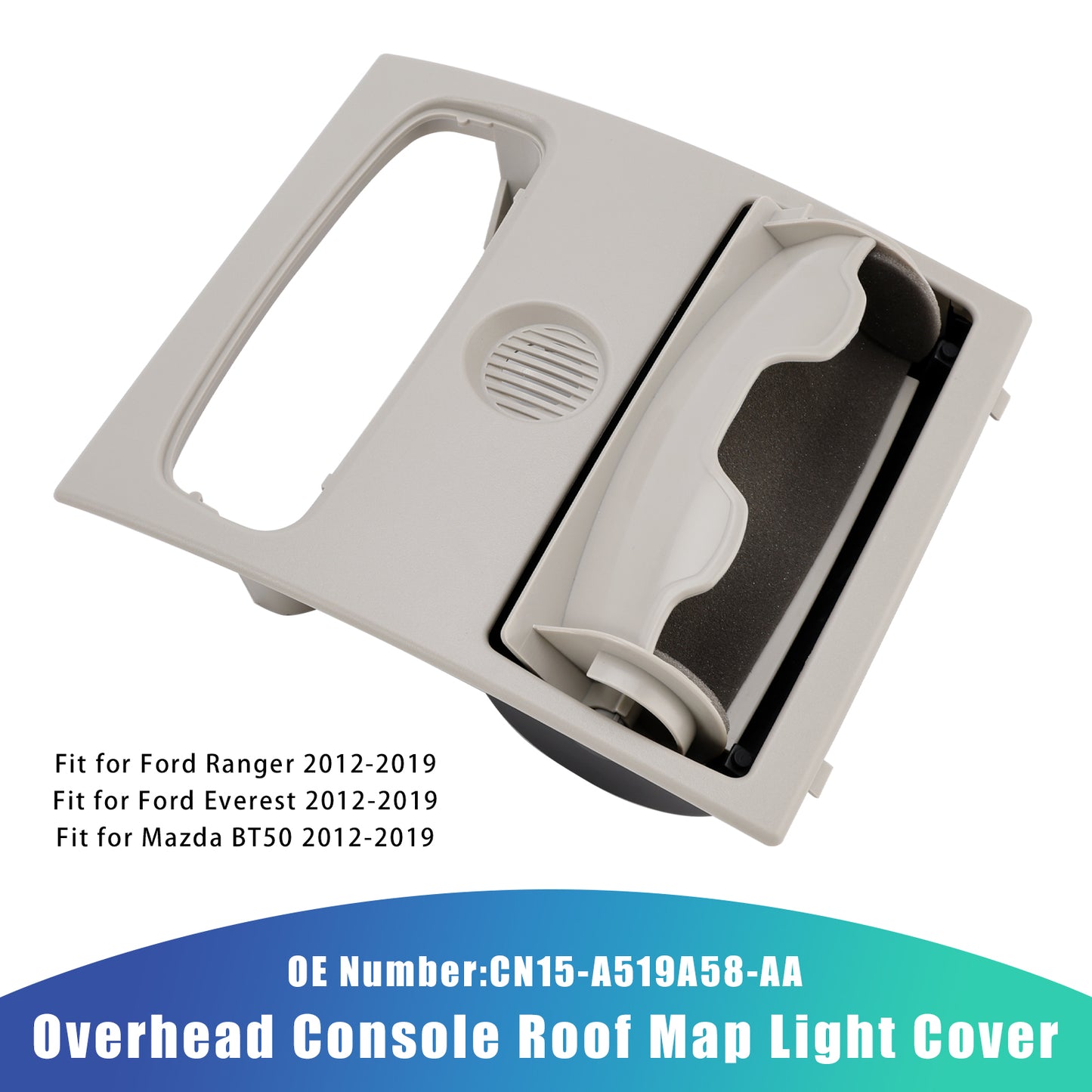 2012-2019 Mazda BT50 CN15-A519A58-AA Overhead Console Roof Map Light Cover