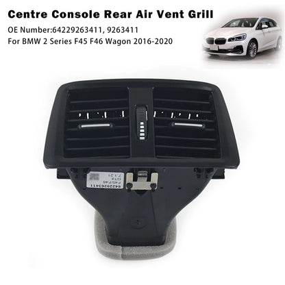 2016-2020 BMW 2 Series F45 F46 Wagon 64229263411 Centre Console Rear Air Vent Gril