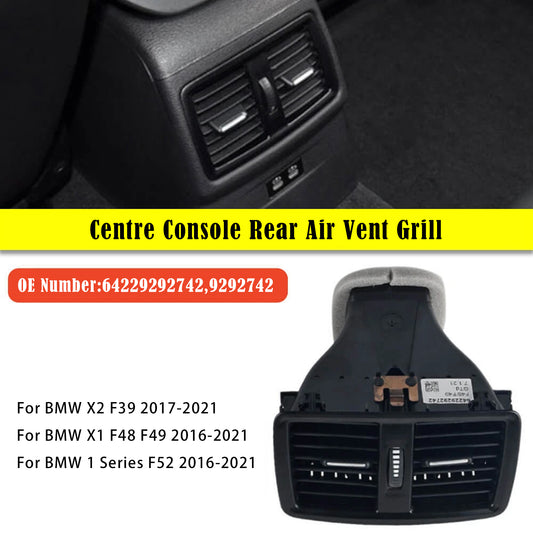 BMW X1 X2 F48 F49 F38 F39 64229292742 Centre Console Rear Air Vent Grill