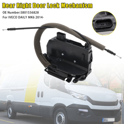 2014- IVECO DAILY MK6 5801556828 Rear Right Door Lock Mechanism