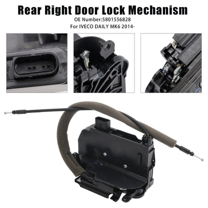2014- IVECO DAILY MK6 5801556828 Rear Right Door Lock Mechanism