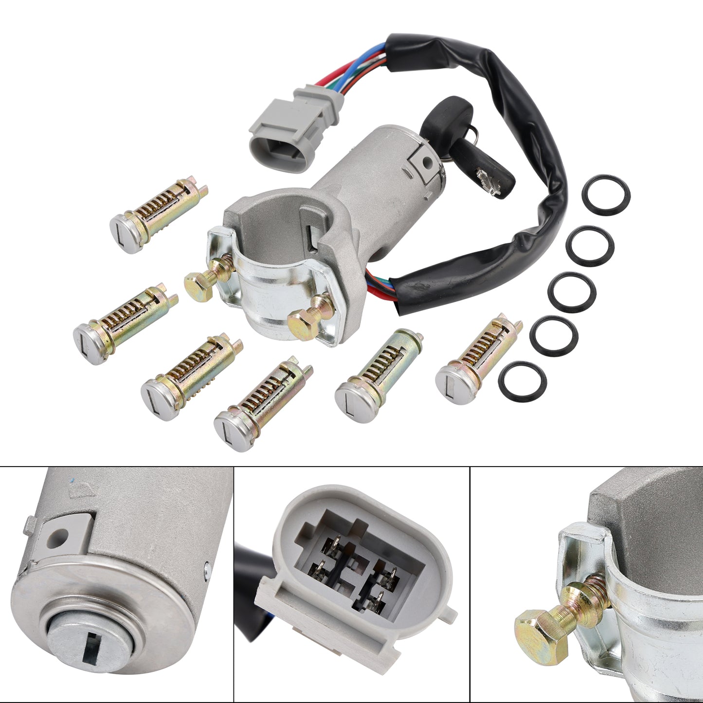 2000-2006 Iveco Daily 2991727 Ignition lock + 6x locking cylinder + key
