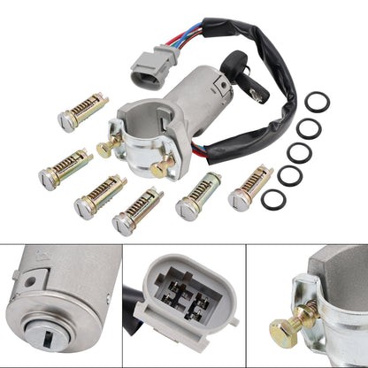 2000-2006 Iveco Daily 2991727 Ignition lock + 6x locking cylinder + key