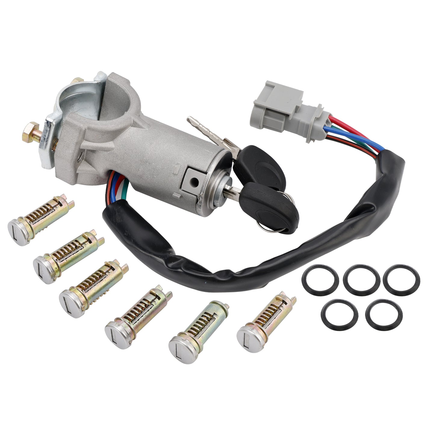 2000-2006 Iveco Daily 2991727 Ignition lock + 6x locking cylinder + key