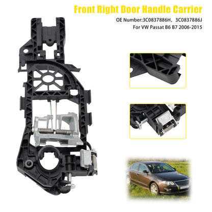 Door Handle Carrier 2006-2015 VW Passat B6 B7 3C0837885H
