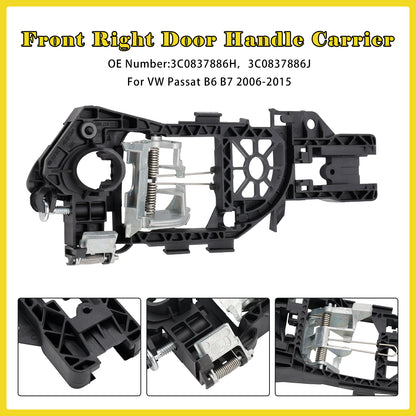 Door Handle Carrier 2006-2015 VW Passat B6 B7 3C0837885H
