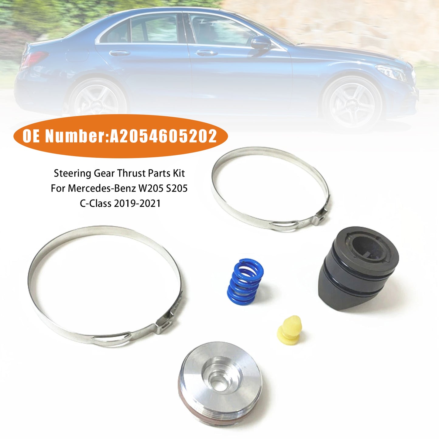 2019-2021 Mercedes-Benz W205 S205 C-Class Steering Gear Thrust Parts Kit
