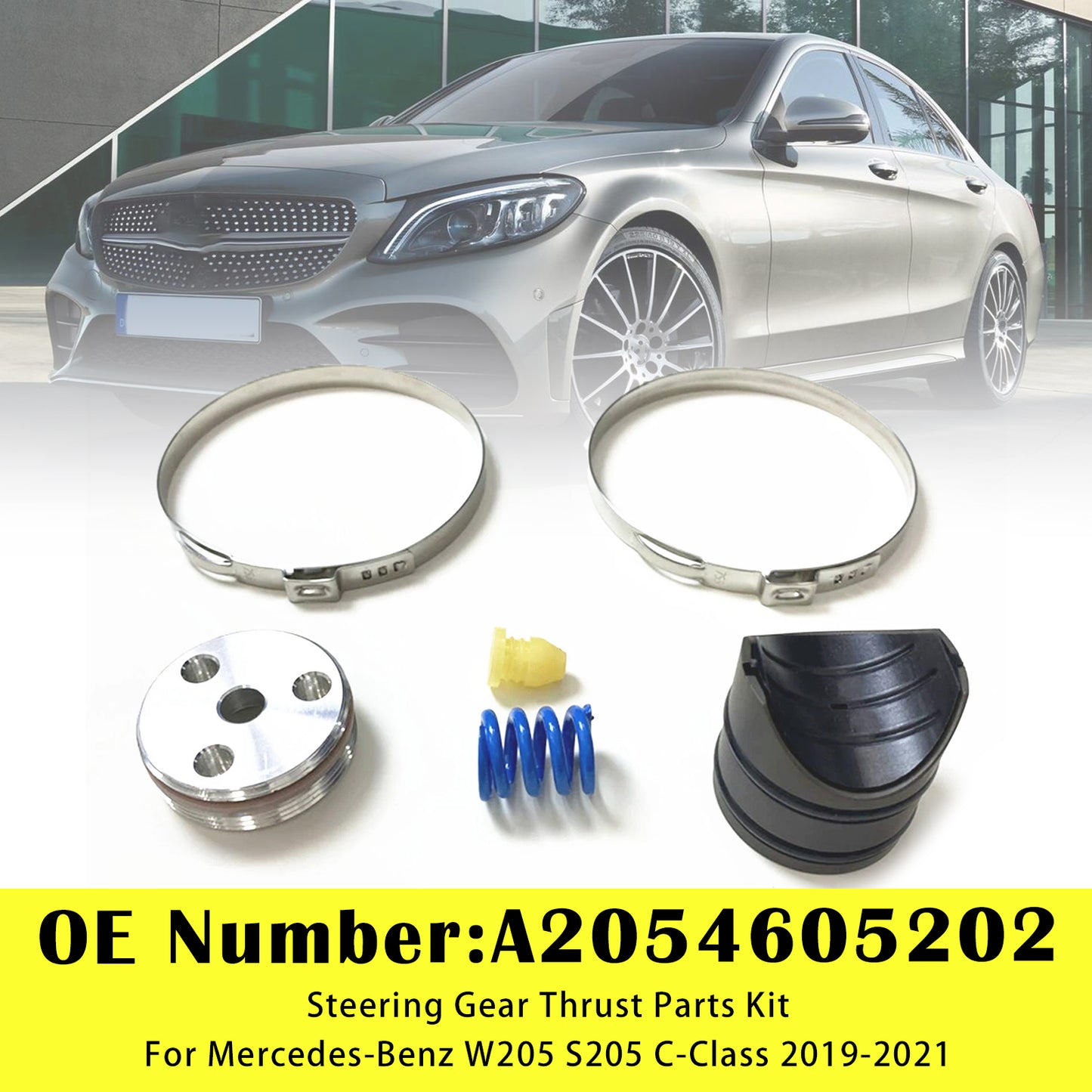 2019-2021 Mercedes-Benz W205 S205 C-Class Steering Gear Thrust Parts Kit