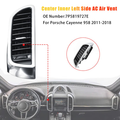 Center Dash A/C Air Vent 2011-2018 Porsche Cayenne 958 7P5819727E