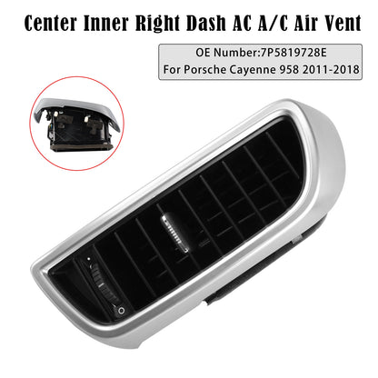 Center Dash A/C Air Vent 2011-2018 Porsche Cayenne 958 7P5819727E