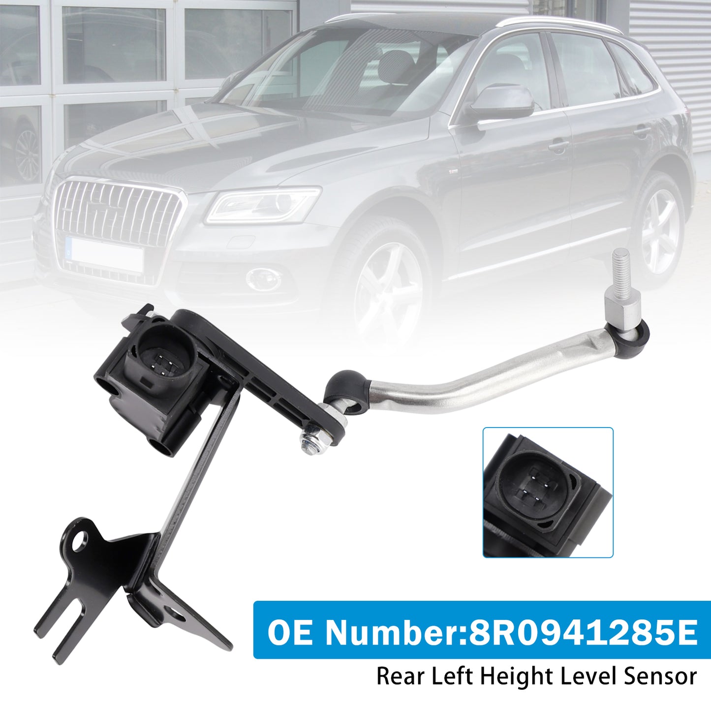 2015.09-2017.05 AUDI Q5 8RB 2.0 TDI SUV 8R0941285E Front Left Height Level Sensor