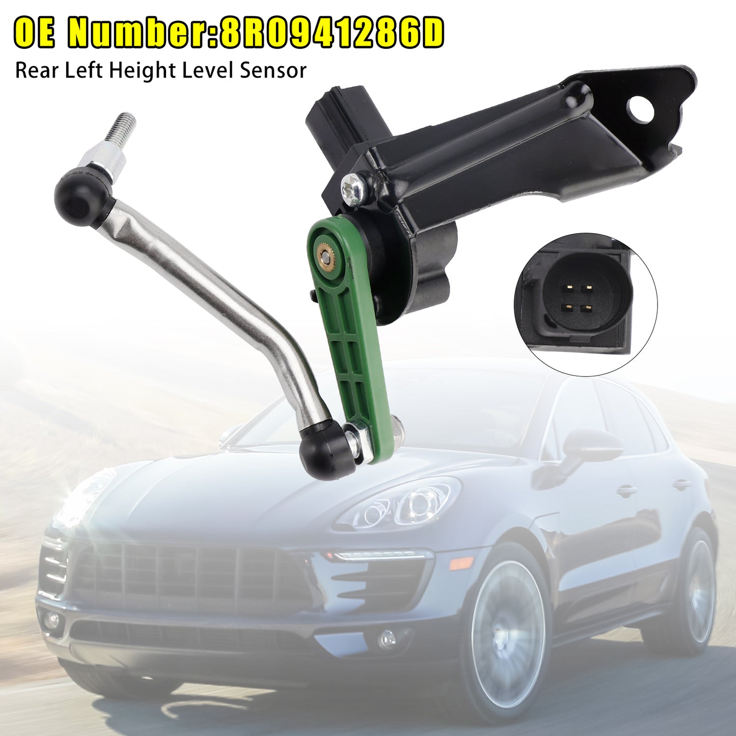 2014-2018 Porsche Macan Suv 8R0941286D Front Left Height Level Sensor