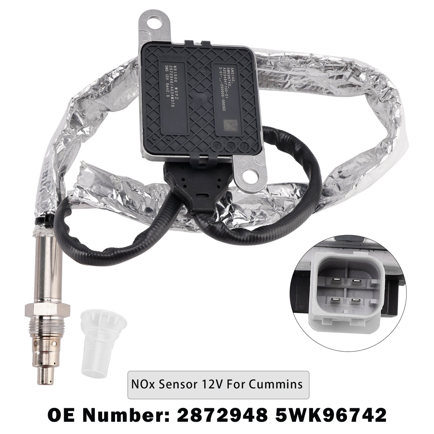 2013-2015 Dodge Ram 4500 2872948 Nitrogen Oxide NOx Sensor 12V