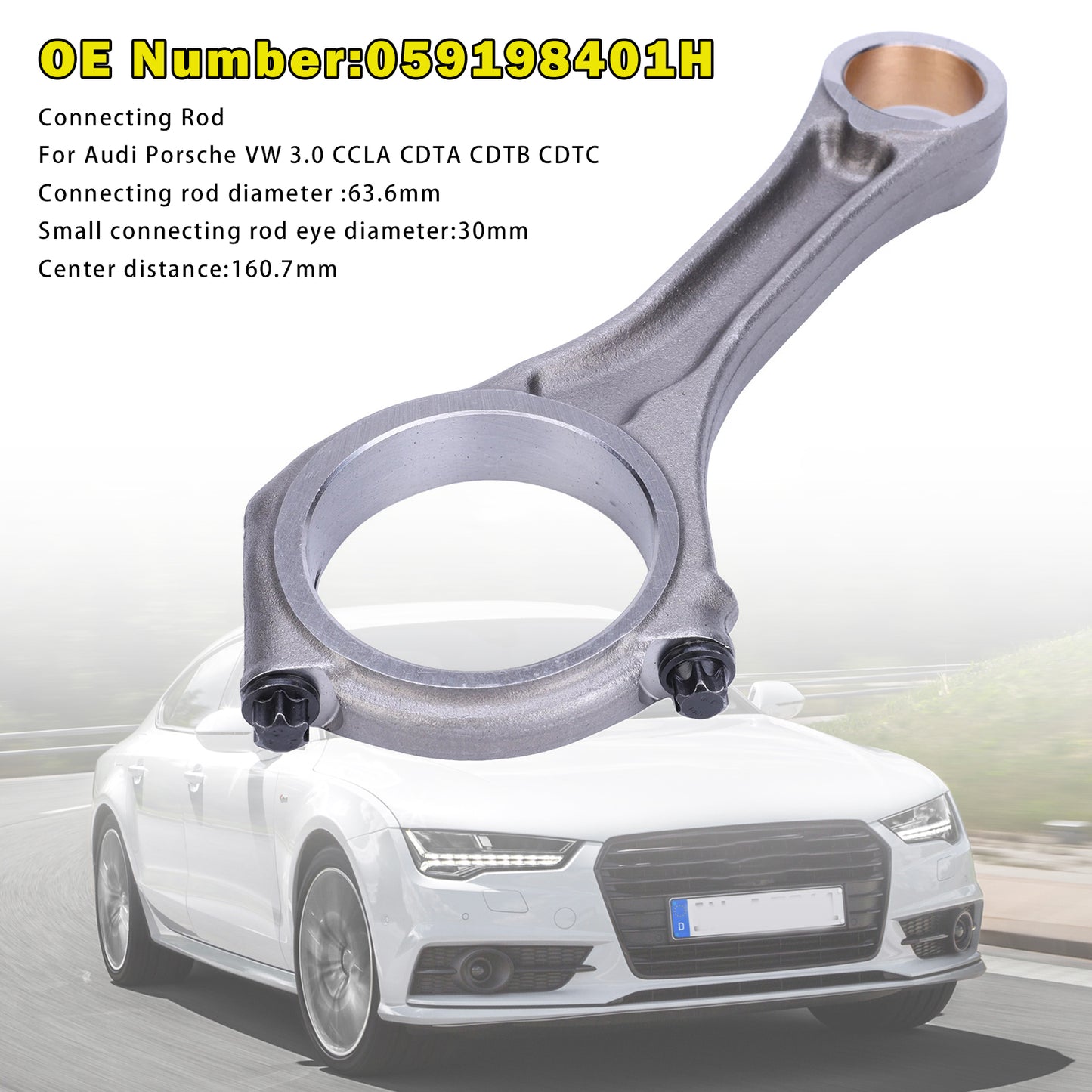 2017-2017 Audi A5 059198401N 059198401H Connecting Rod