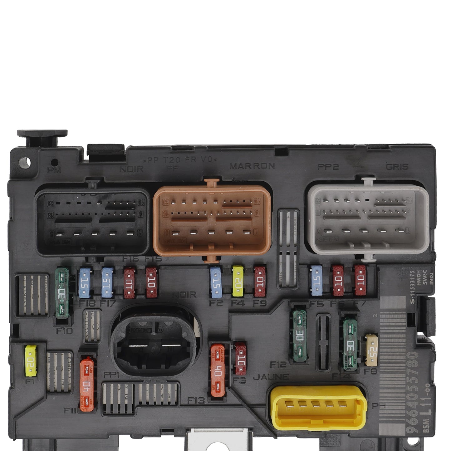 Peugeot 207 307 406 Partner BSM L11 9664055780 Fuse Box