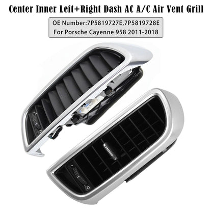 Center Dash A/C Air Vent 2011-2018 Porsche Cayenne 958 7P5819727E