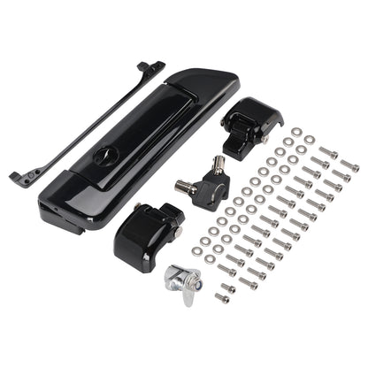 2014-2022 Road King FLHR 53000342 Black Hinges and Latch Kit