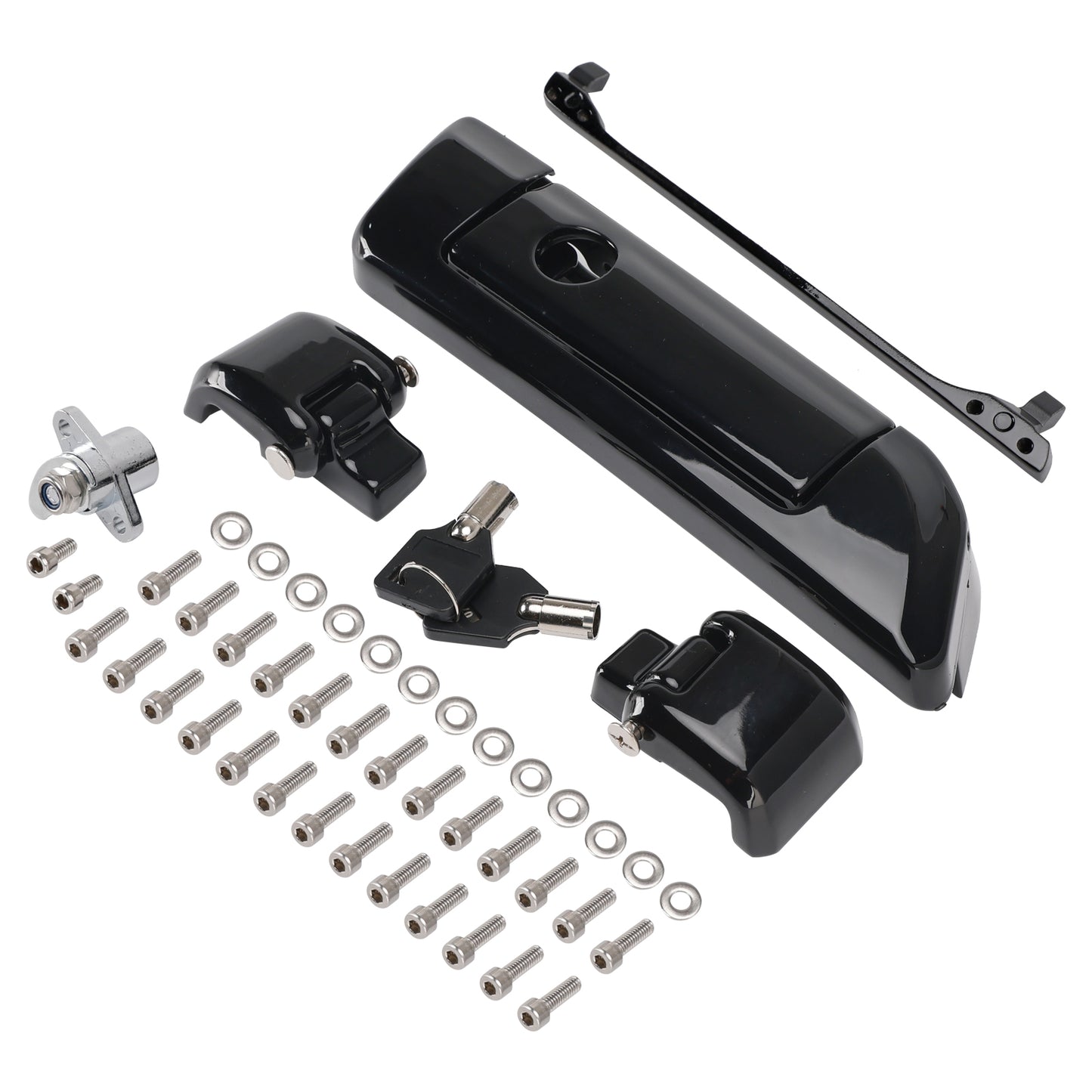 2014-2022 CVO Limited FLHTKSE 53000342 Black Hinges and Latch Kit