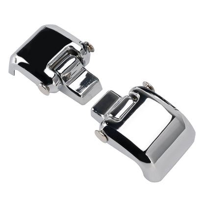 2014-2023 Touring Razor Chopped King Tour Pack Hinges and Latch Kit Silver