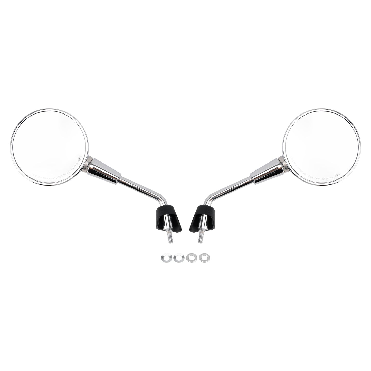 2018-2019 Vespa Elettrica CM261901 Rearview Mirrors Left and Right M8 Shorty