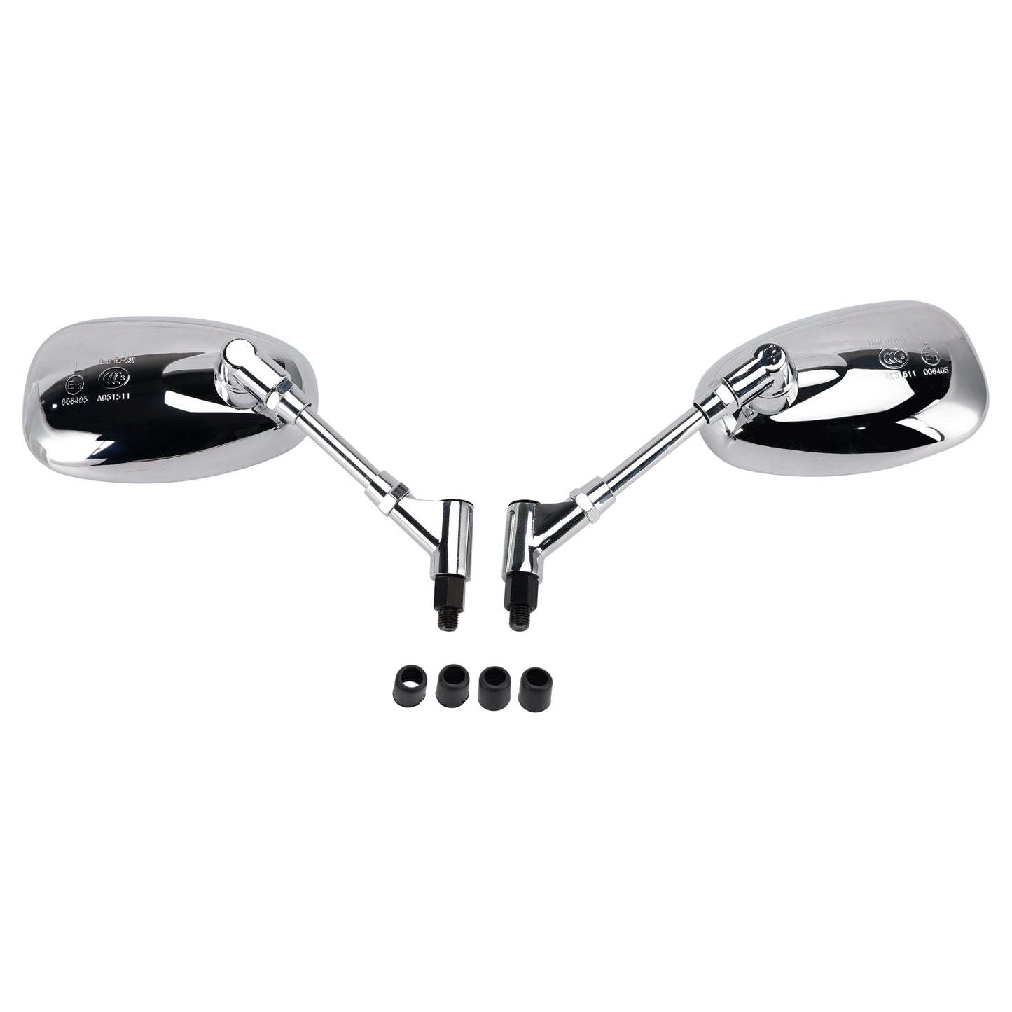 2003-2007 Honda VTX 1300 S Rearview Mirrors Left and Right M10