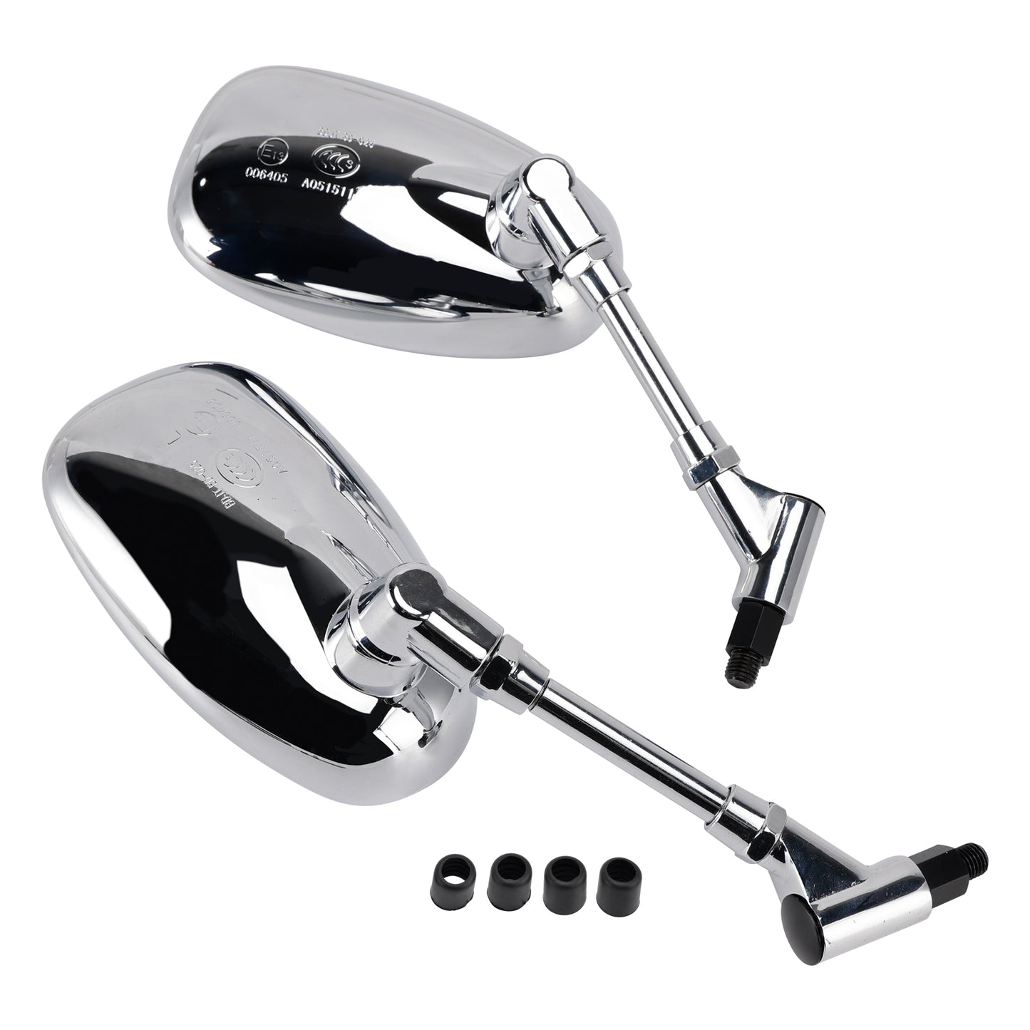 2003-2007 Honda VTX 1300 S Rearview Mirrors Left and Right M10