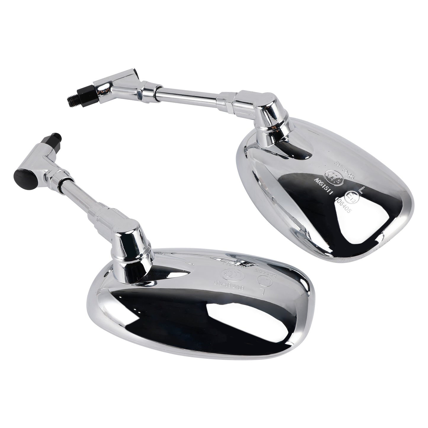 2003-2007 Honda VTX 1300 S Rearview Mirrors Left and Right M10