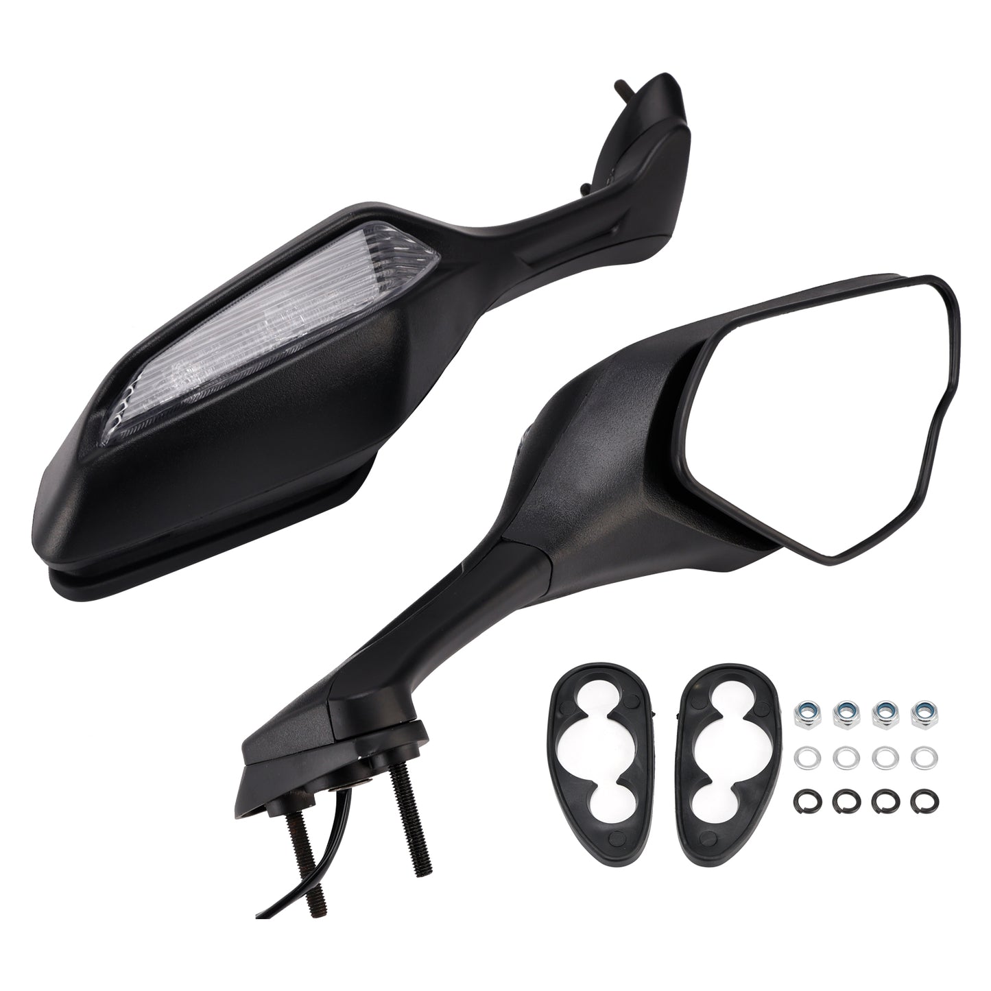 2017-2018 Honda CBR 1000 RR SP2 88100-MKF-D40 Rear View Mirrors with Turn Signal Left and Right