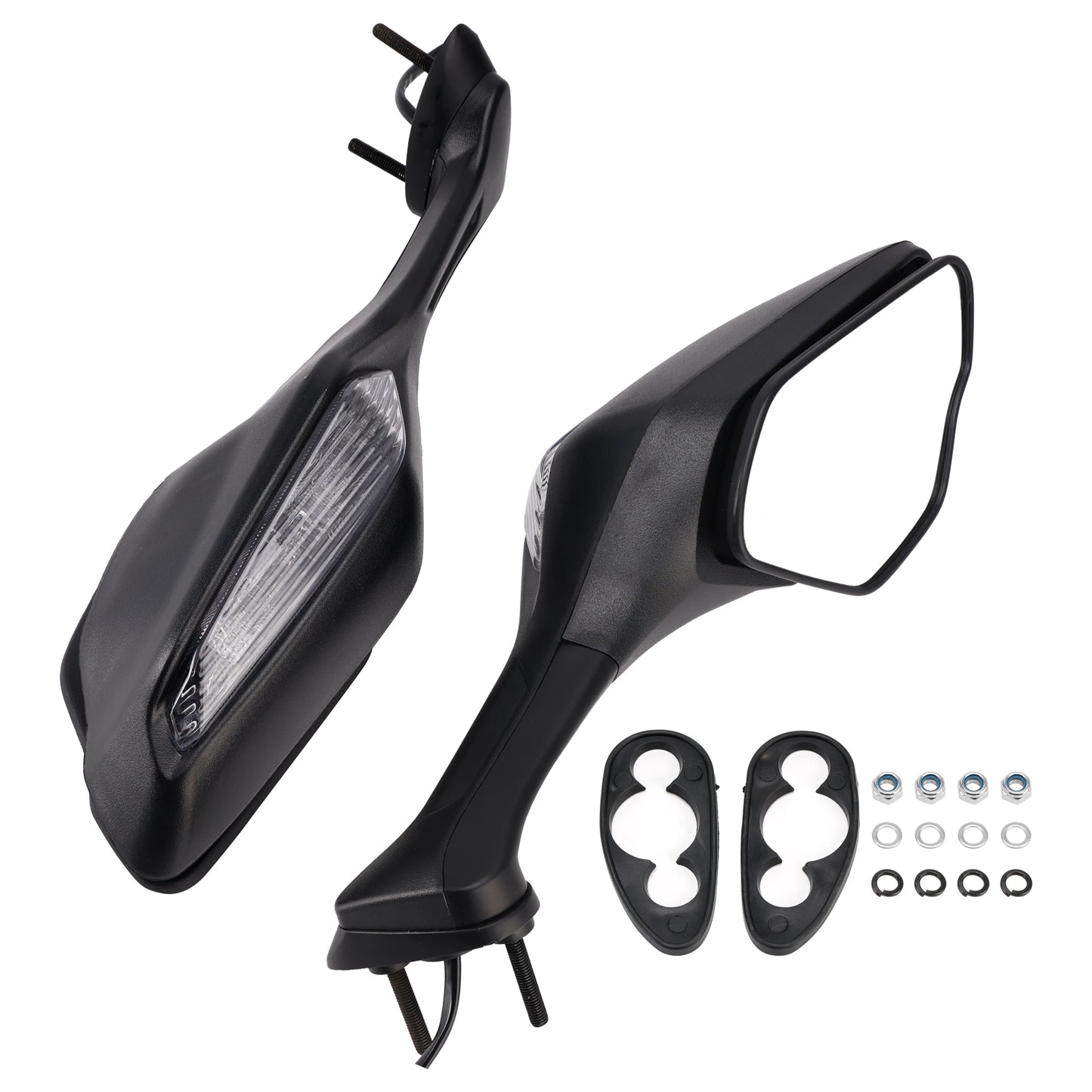2017-2018 Honda CBR 1000 RR SP2 88100-MKF-D40 Rear View Mirrors with Turn Signal Left and Right