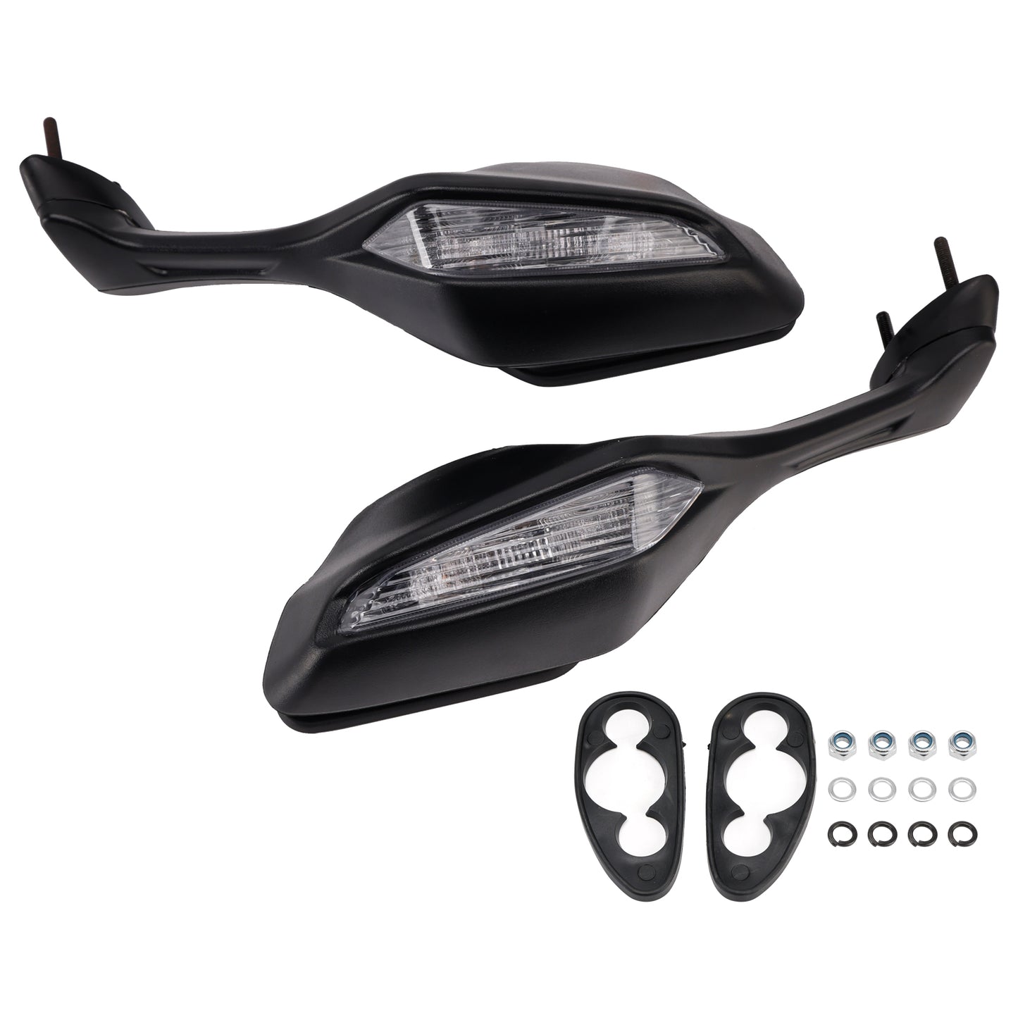 2017-2018 Honda CBR 1000 RR SP2 88100-MKF-D40 Rear View Mirrors with Turn Signal Left and Right