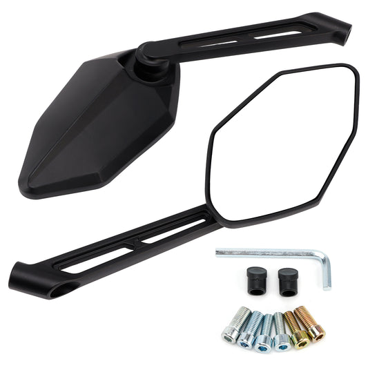 ATV Quad Rearview Mirror Set Left & Riight 8mm 10mm Motorcycle Scooter Moped