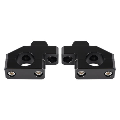 2019-2024 390 790 890 1290 Adventure Black Handlebar risers with offset 20mm