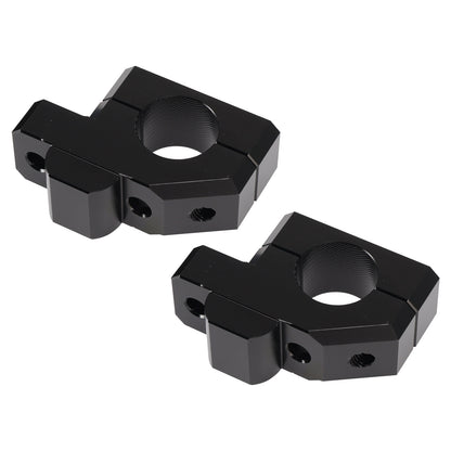 2019-2024 390 790 890 1290 Adventure Black Handlebar risers with offset 20mm