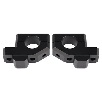 2019-2024 390 790 890 1290 Adventure Black Handlebar risers with offset 20mm