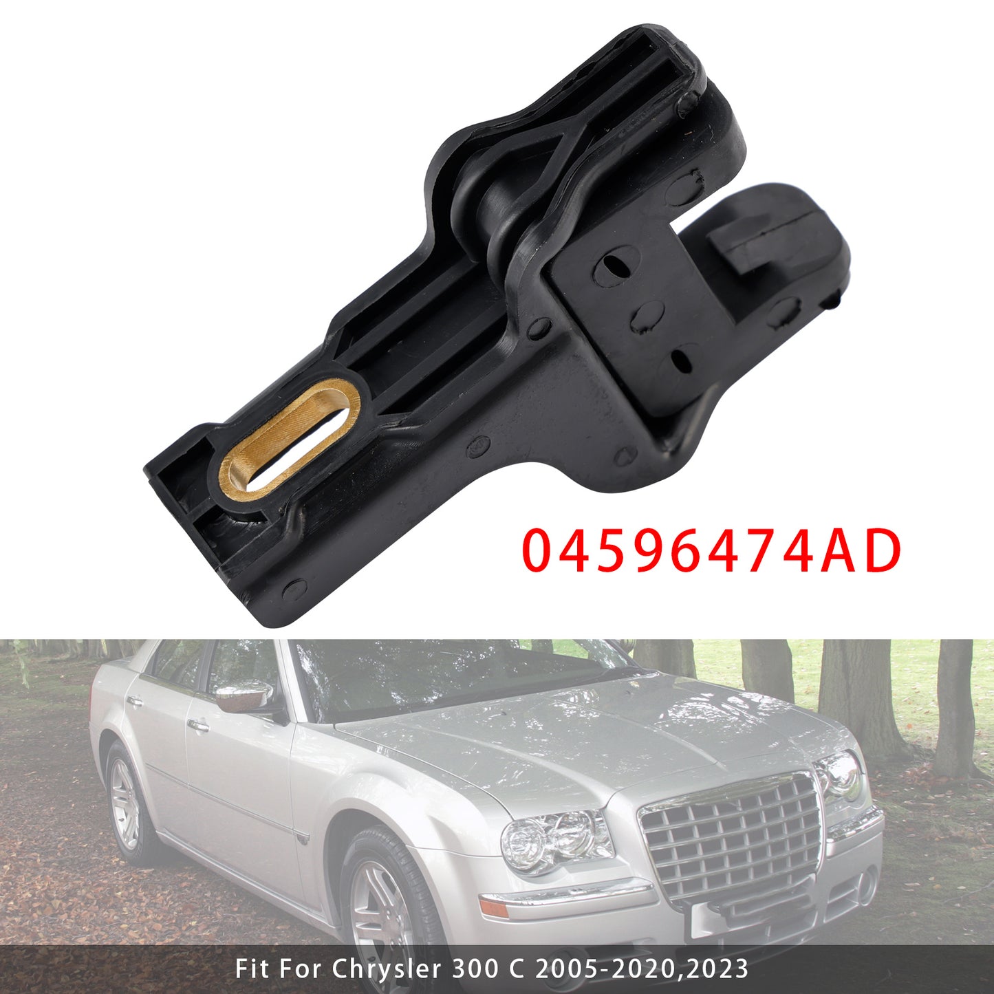 2016 Challenger R/T Plus Shaker 04596474AD Radiator Upper Support Brackets