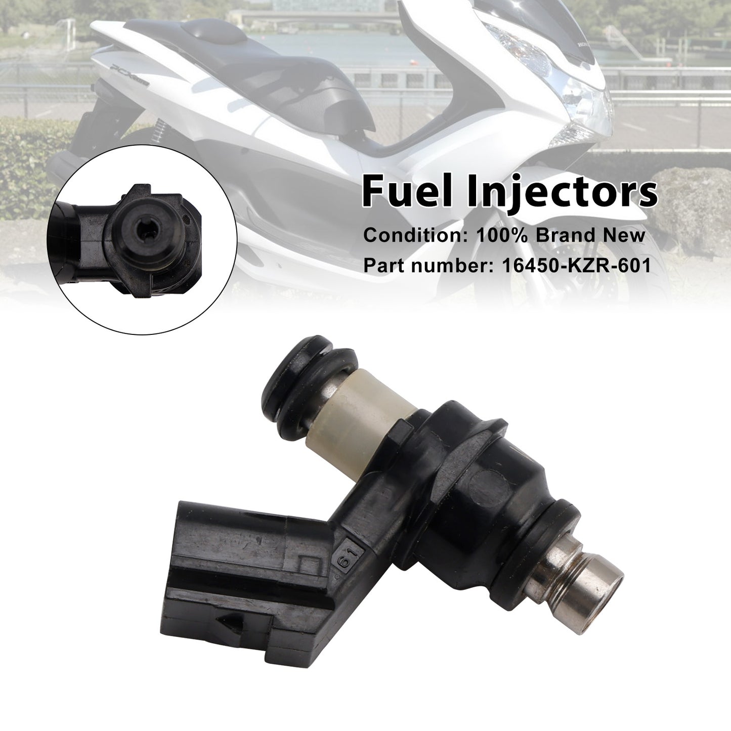 2012-2014 Honda PCX 16450-KZR-601 Fuel Injectors