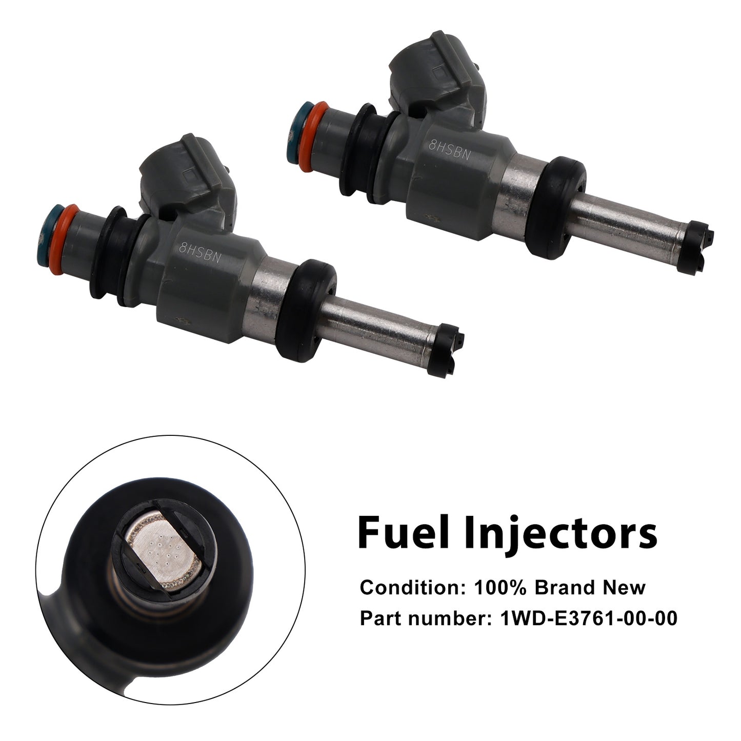 2015 Yamaha YZFR3 YZFR3FB 1WD-E3761-00-00 Fuel Injectors