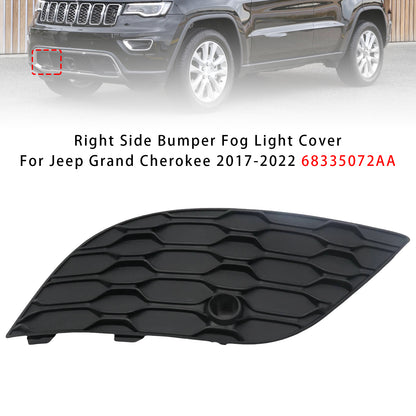 2017-2022 Jeep Grand Cherokee 68335073AA Bumper Fog Light Cover